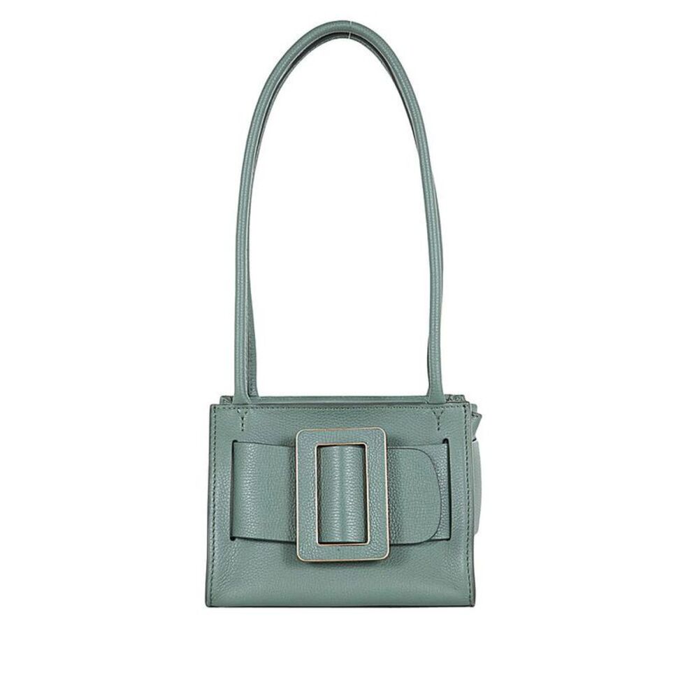 BOYY Bobby Top Handle Bag with Oversized Buckle Women GREEN Totes